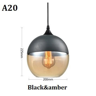 Skorter | EternaGlow Pendant Light made of Glass and Wood | Elegant Design for Your Home