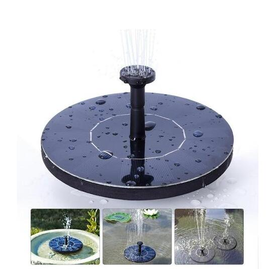Skorter | Solar-powered water bubbler for bird baths – bubble fountain with solar panel