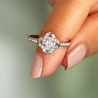 Skorter | Endless Knot Ring and Necklace