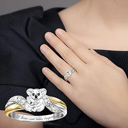 Skorter | Creative Parent-Child Bear Ring