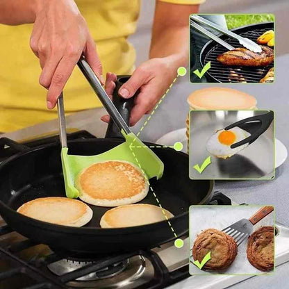Skorter | 2 in 1 kitchen spatula and tongs