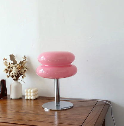 Skorter | LueurRose – Retro Table Lamp with Dimmable LED and USB