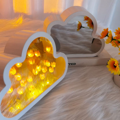 Skorter | Cloud Tulip Mirror Night Light