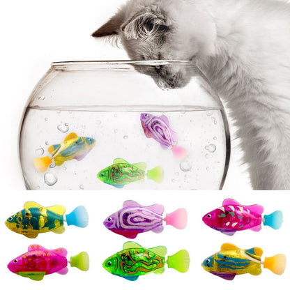 Skorter | AquaPret Interactive Cat Toy – Moving Fish with Lighting