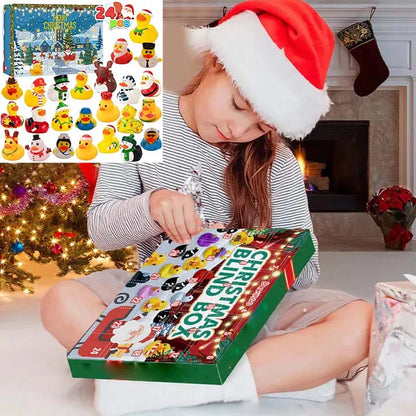 Skorter | 24 Piece Christmas Rubber Duck Advent Calendar