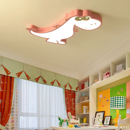 Skorter | DinoBright LED Ceiling Light | Creative Dinosaur Design | Children's Room Lamp | Warm & White Light | Dimmable