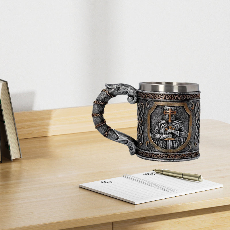 skorter | Creative Stainless Steel Medieval Cup Jug For Beer Coffee