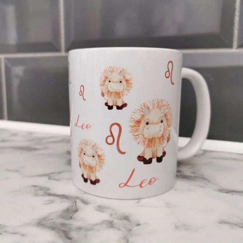skorter | Cartoon Zodiac Mugs Horoscope Gift