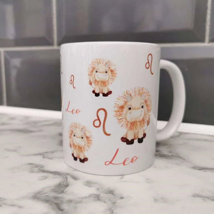 skorter | Cartoon Zodiac Mugs Horoscope Gift