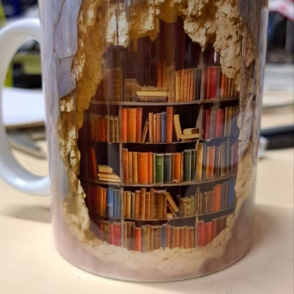 Skorter | 3D Bookshelf Mug