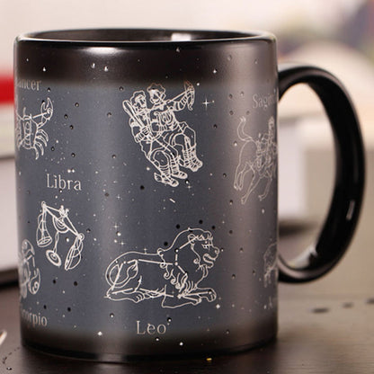 skorter | 12 Zodiac Magical Color Changing Star Mug