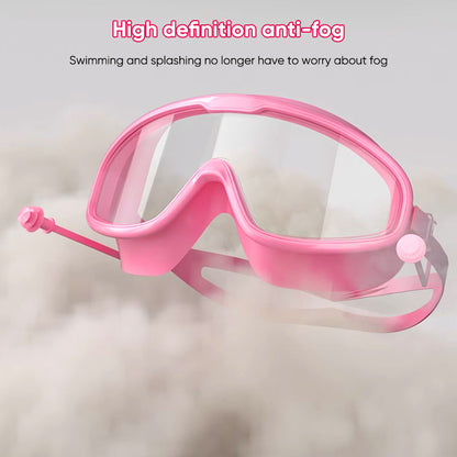 Skorter | HD large frame waterproof and anti-fog swim goggles