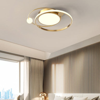 Skorter | Nordic Round Circle LED Ceiling Light flush mounted