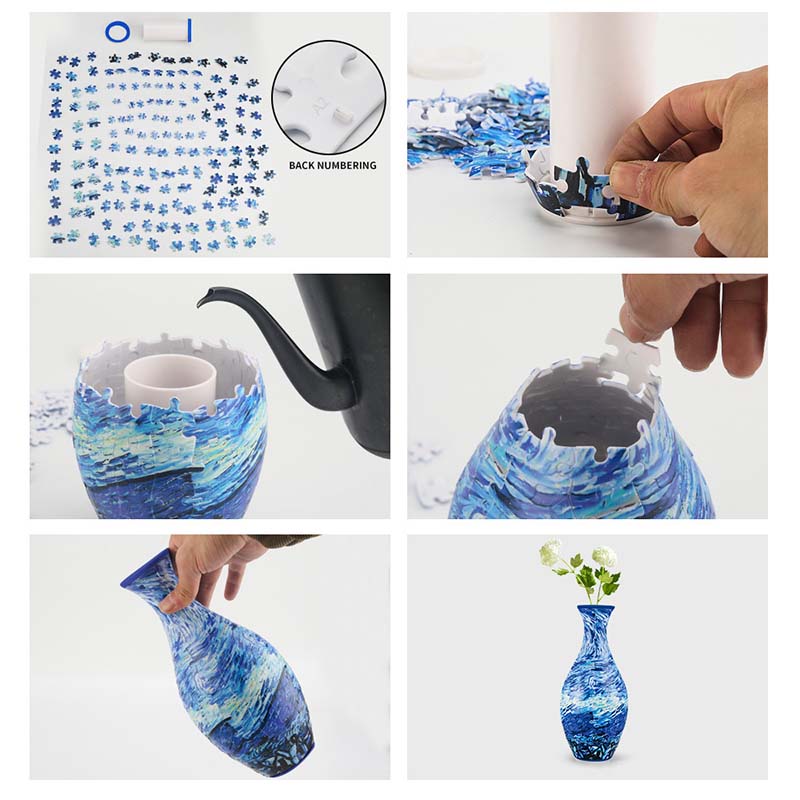 Skorter | 3D Art Puzzle Vase