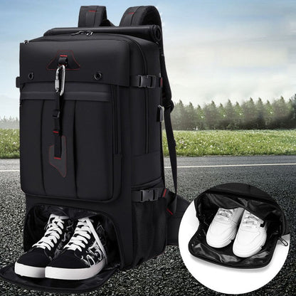 Skorter | 50L Versatile Waterproof Backpack, with Large Capacity, Excellent Organizer Compartments & USB Port, for Travel, School & Outdoors