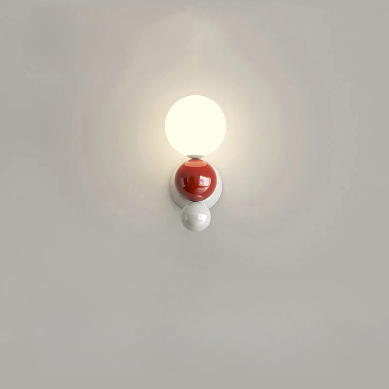 Skorter | PearlGlow - Nordic LED Wall Lamp with Adjustable Color Lighting