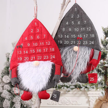 skorter | Countdown to Christmas Santa Pendant Advent Calendar