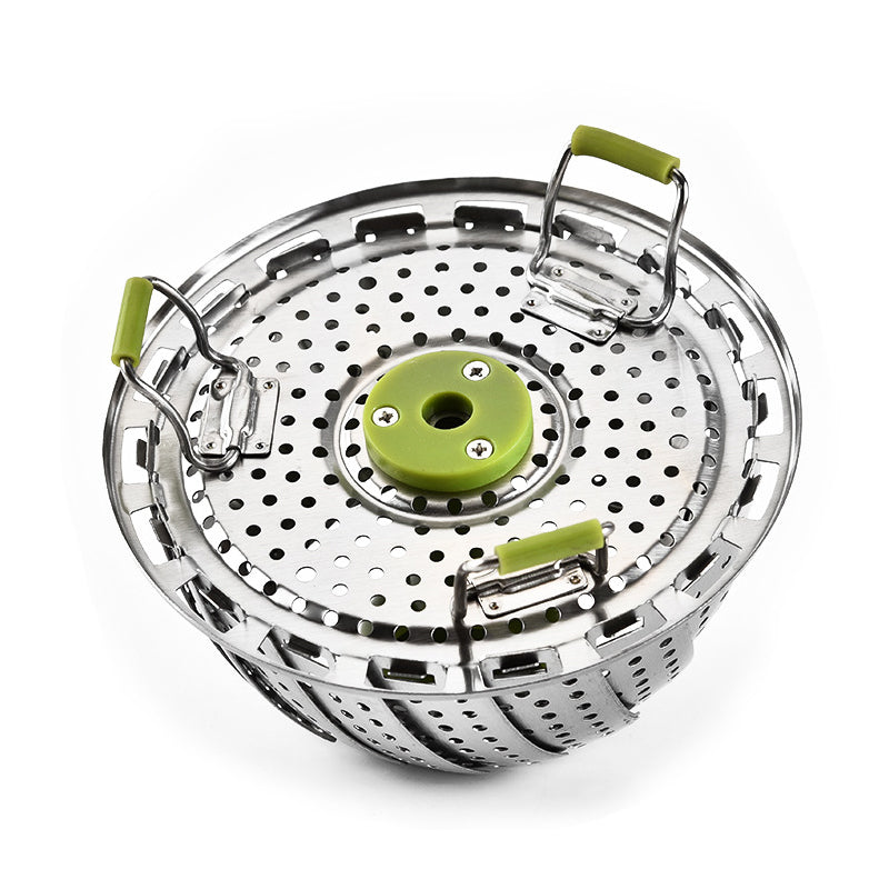 skorter | Flower-shaped Steel Folding Steamer