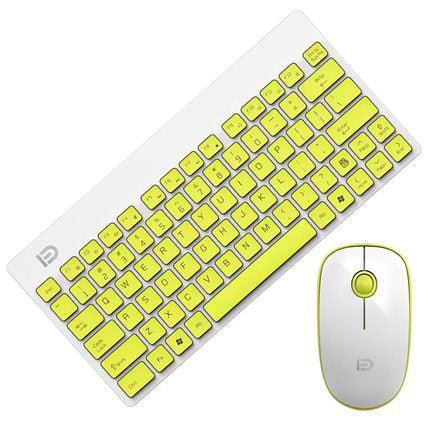 Skorter | 2.4GHz Ultrathin Portable Wireless Keyboard and Mouse Combo With Multimedia Shortcuts, Long Battery Life & Ergonomic Design