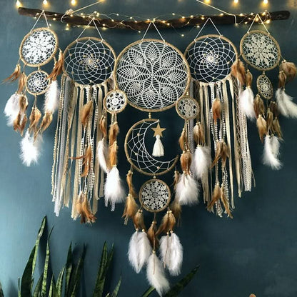 Skorter | Bohemian Dreamcatcher Wall Hanging Set, 5 Pieces