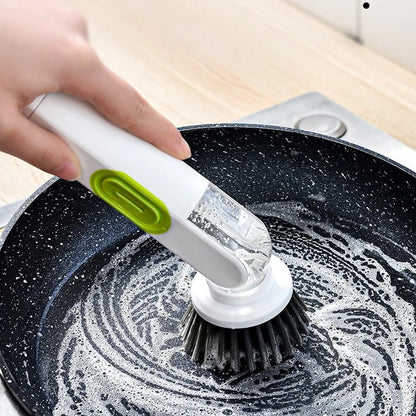 skorter | Multifunctional Long Handle Liquid Filled Cleaning Brush