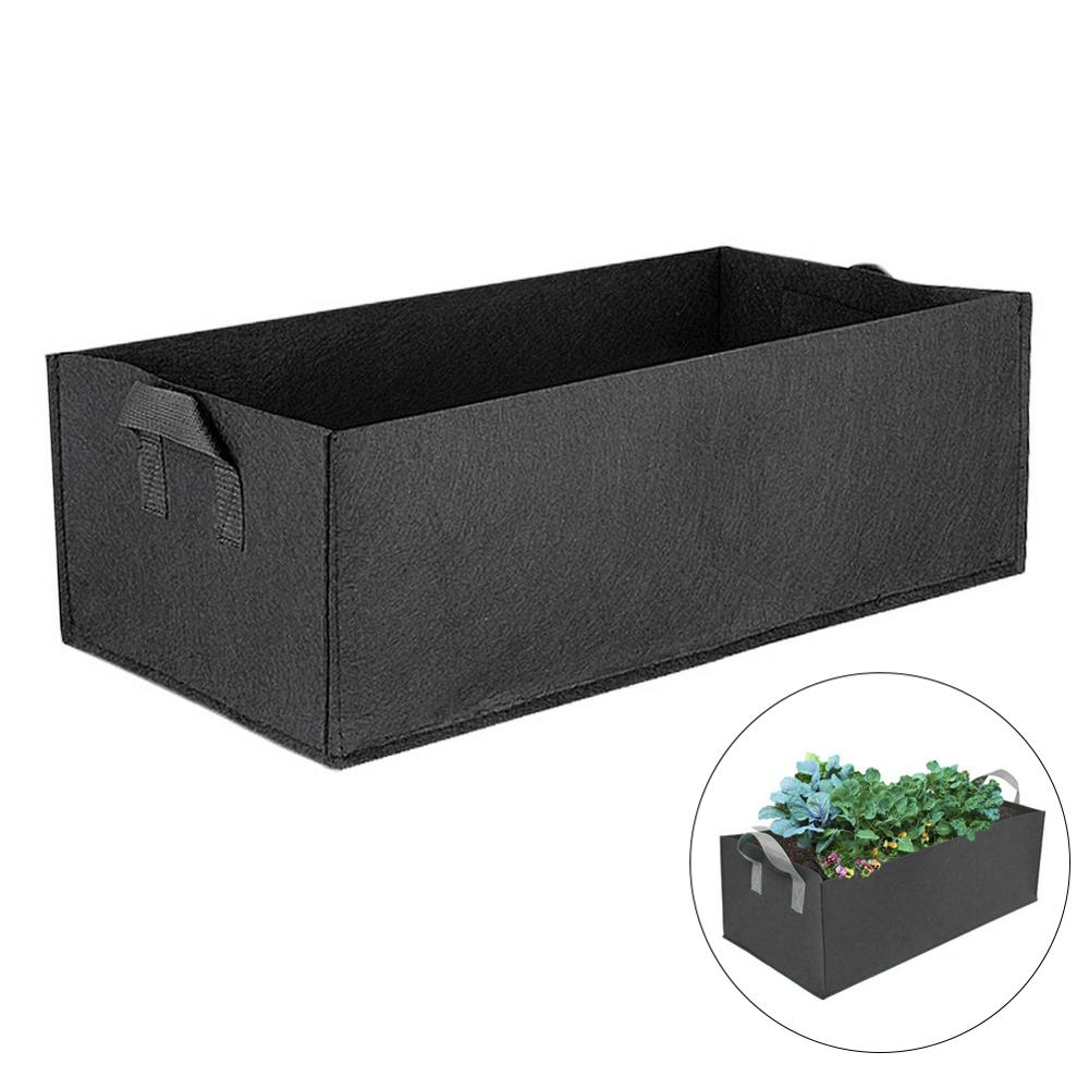 Skorter | Foldable storage box made of felt for plants with handles