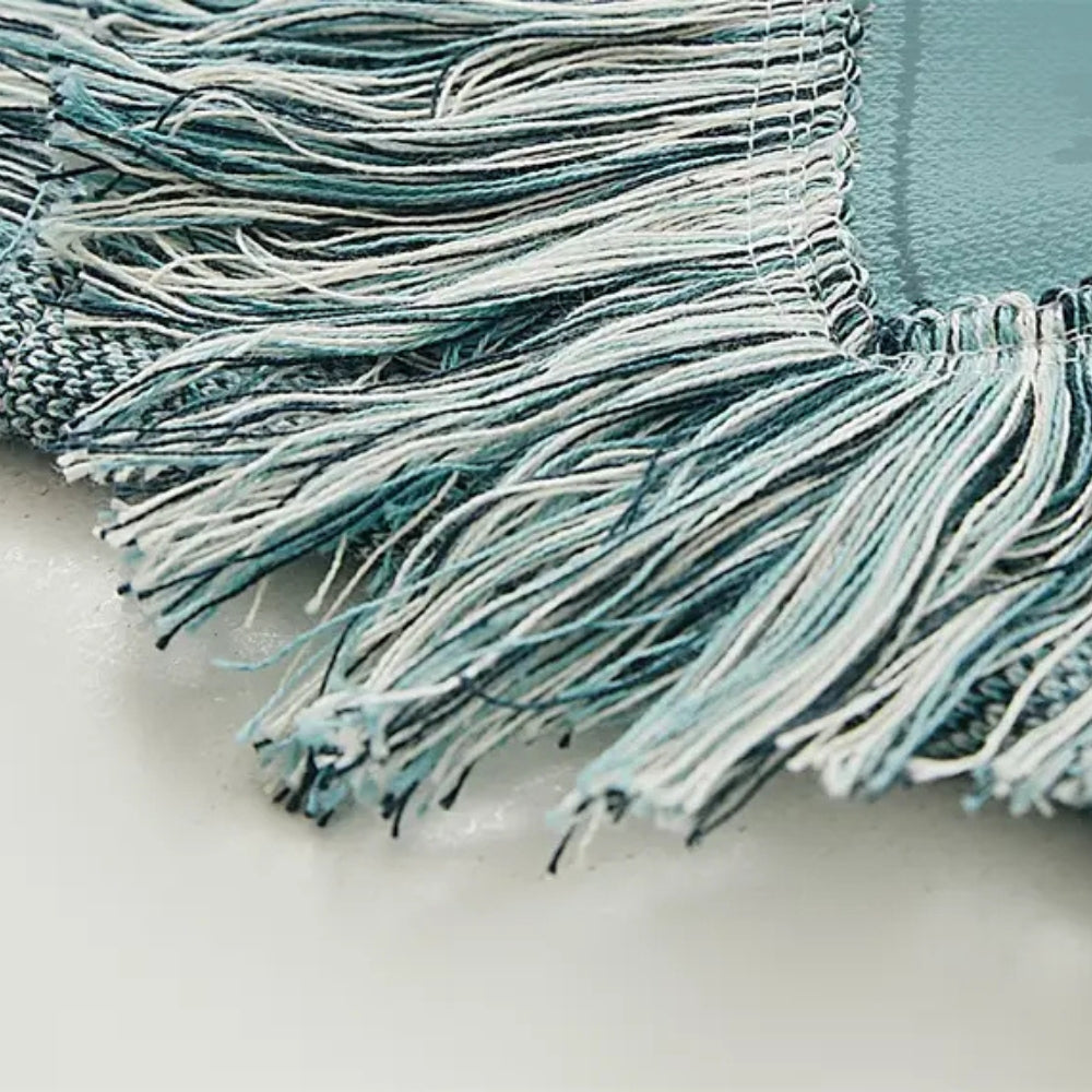 Skorter | Azura Boho Geometric Knit Blanket