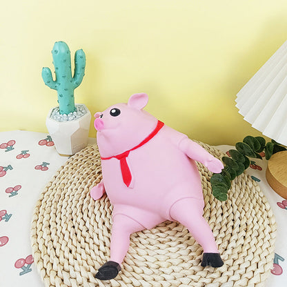 Skorter | Creative Decompression Pink Pig Toy