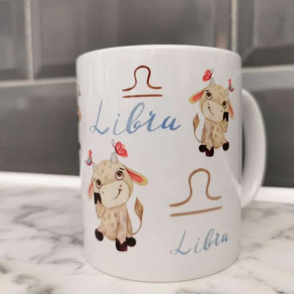 skorter | Cartoon Zodiac Mugs Horoscope Gift