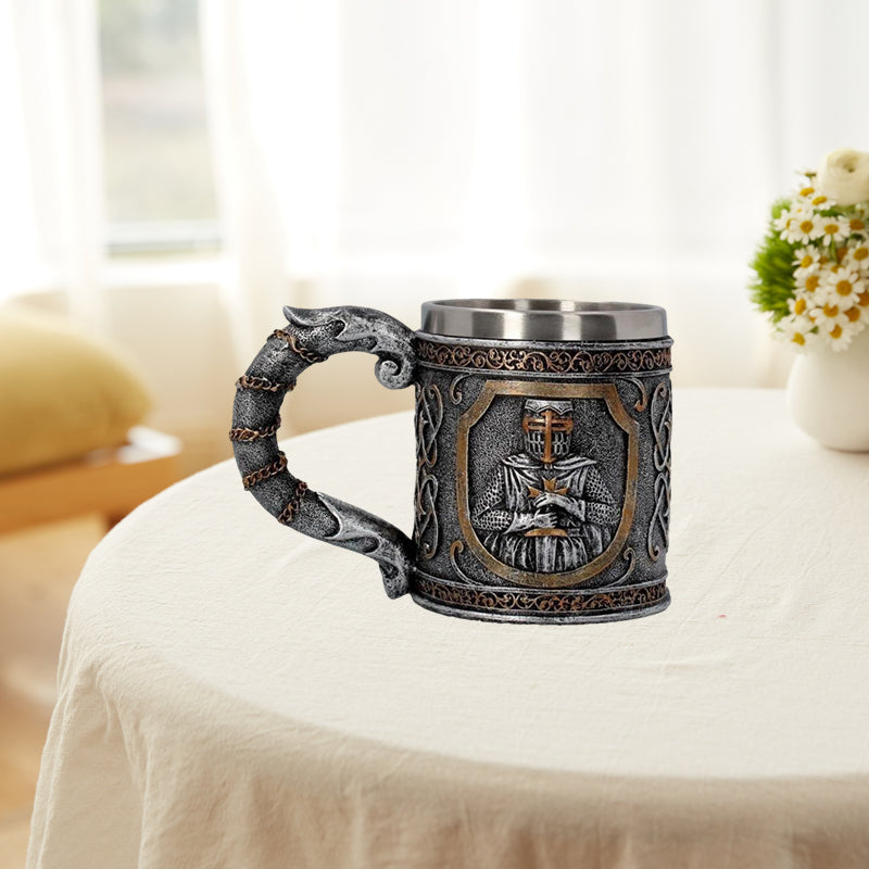 skorter | Creative Stainless Steel Medieval Cup Jug For Beer Coffee