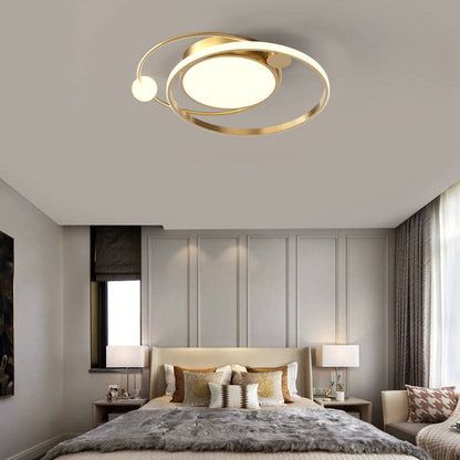 Skorter | Nordic Round Circle LED Ceiling Light flush mounted