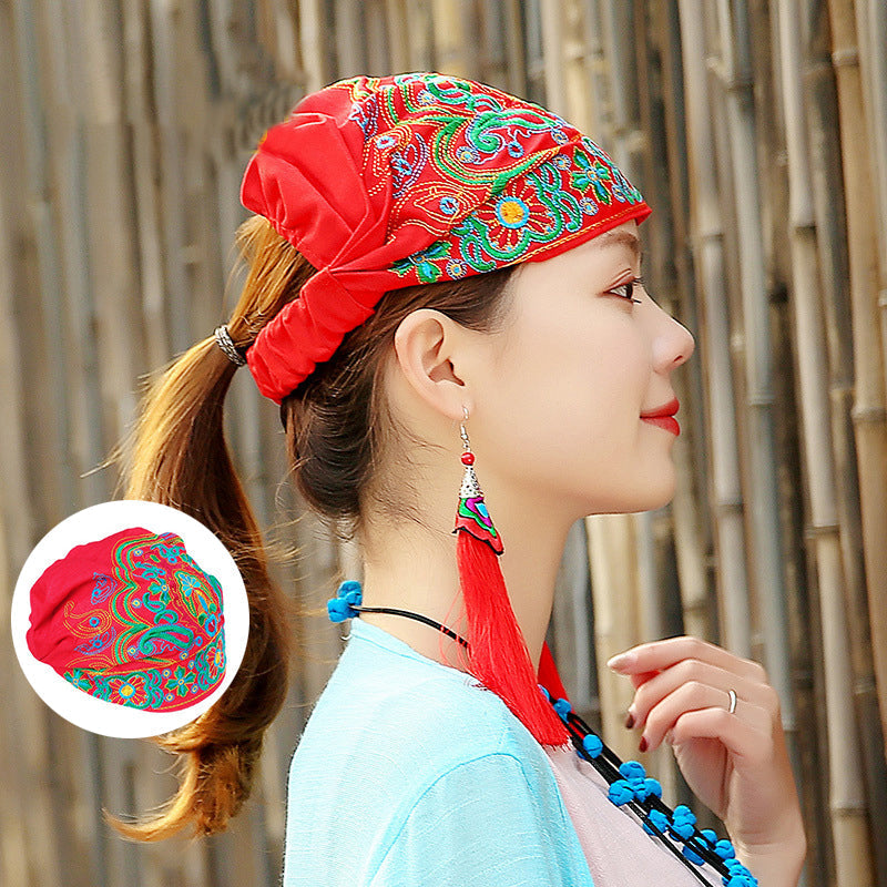 Skorter | Ethnically embroidered turban