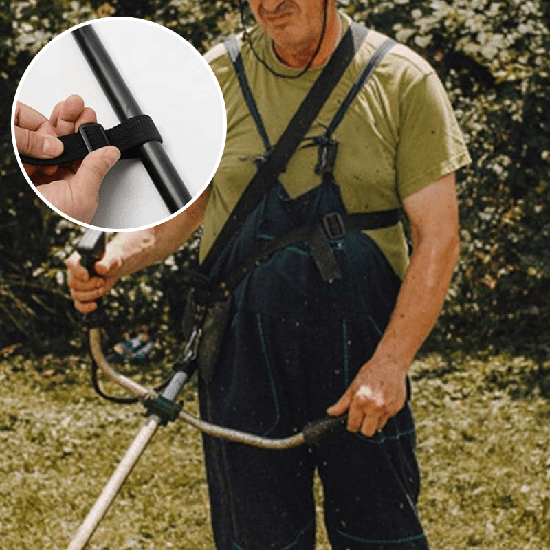 Skorter | Ergonomic Weed Killer Handle Extension Brush Cutter Trimmer Handle