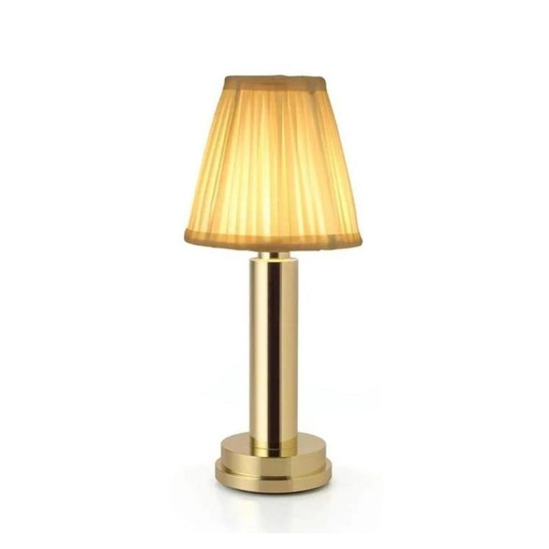 skorter | LED Rechargeable Wireless Metal Table Lamp