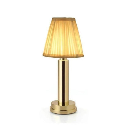 skorter | LED Rechargeable Wireless Metal Table Lamp