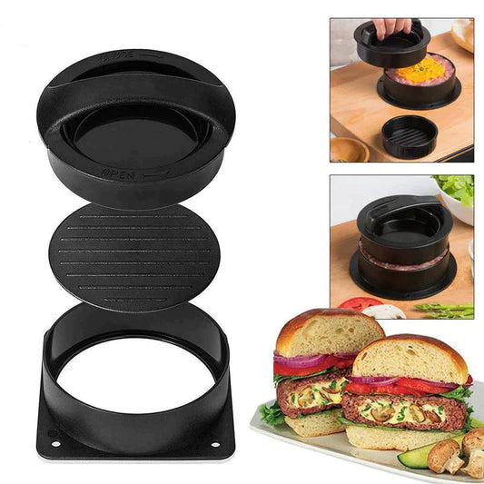 skorter | 3 In 1 Filled Hamburger Press Patty Maker