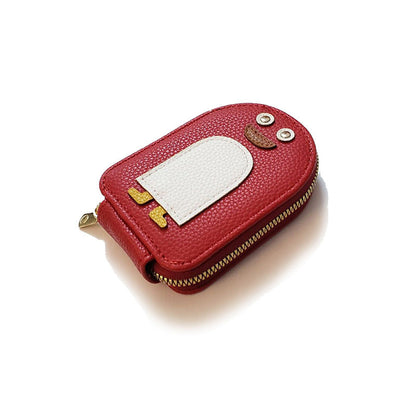 Skorter | Cute Penguins PU Credit Card Coin Purse