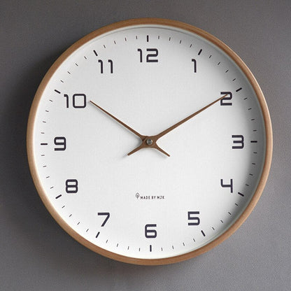 Skorter | Scandinavian Simplicity Wooden Wall Clock – Elegant Minimalism