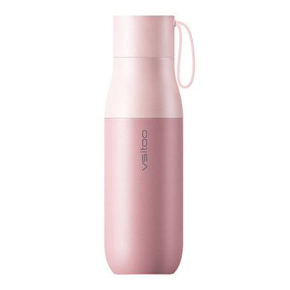 Skorter | 450ml Smart Water Bottle, with 24-hour Insulation, Temperature Display, Water Quality Detection and Magnetic Charging, for Home, Office, Sports & Travel