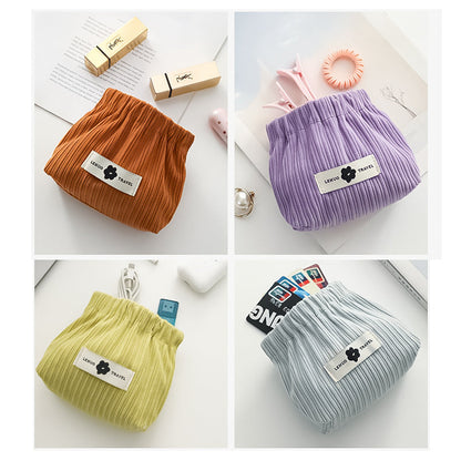 Skorter | Corduroy Elastic Hair Tie Organizer