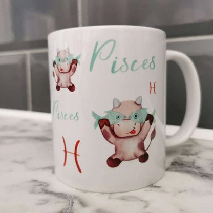 skorter | Cartoon Zodiac Mugs Horoscope Gift