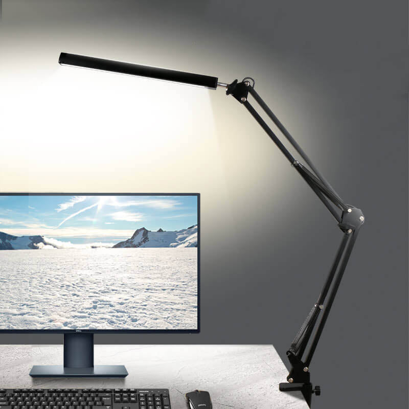 Skorter | LED Foldable Long Arm Clip Eye Protection USB Reading Table Lamp