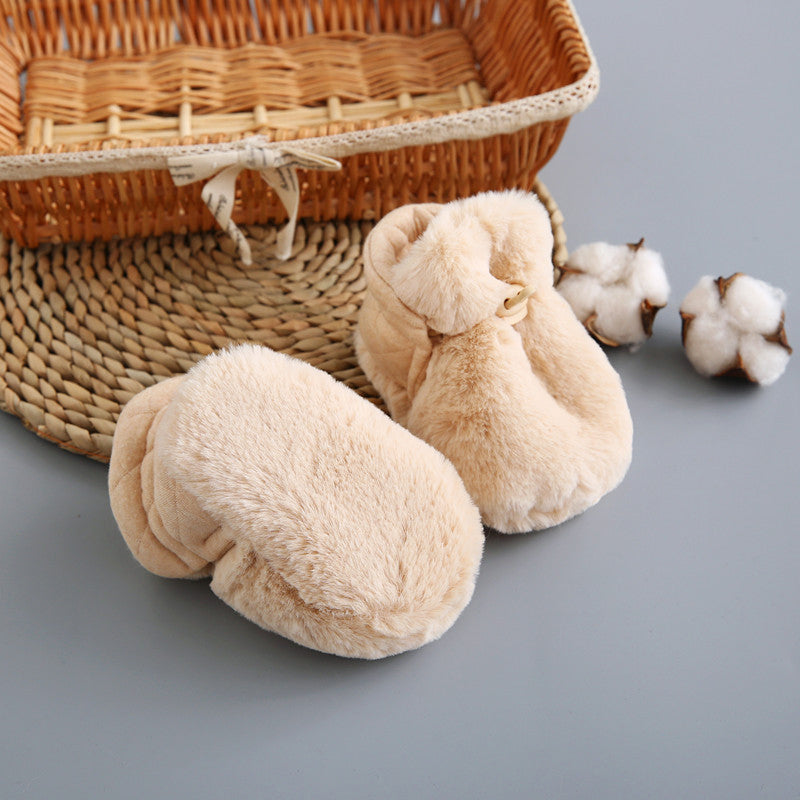 Skorter | Baby Cartoon Plush Cotton Shoes