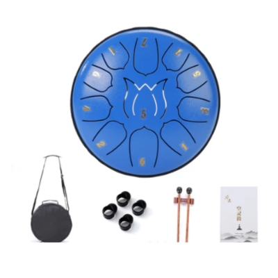 Skorter | EchoDrum – Steel Tongue Drum for Meditation, Yoga, and Relaxation