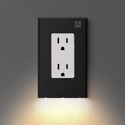 Skorter | Outlet wall plate with LED night lights