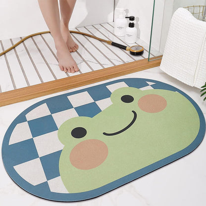 skorter | Cute Cartoon Bathroom Super Absorbent Quick Drying Mat