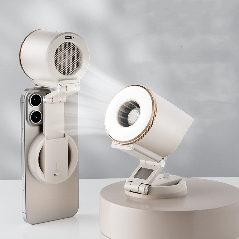 Skorter | 500mAh Magnetic Foldable Phone Stand Fan