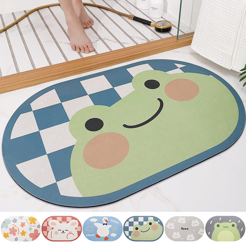 skorter | Cute Cartoon Bathroom Super Absorbent Quick Drying Mat