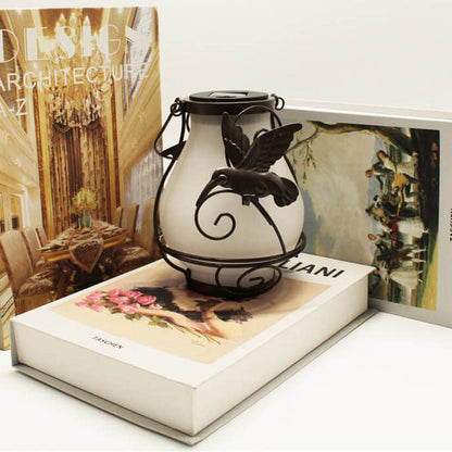 Skorter | Solar Retro Lantern LED Decorative Outdoor Lighting Waterproof Garden Hanging Light