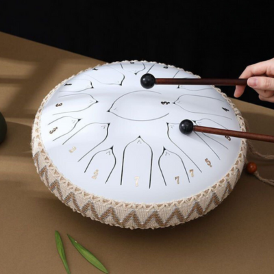 Skorter | EchoDrum – Steel Tongue Drum for Meditation, Yoga, and Relaxation